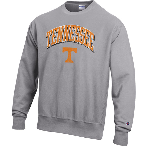 University of Tennessee Vols Wordmark Reverse Weave Crewneck Sweatshirt