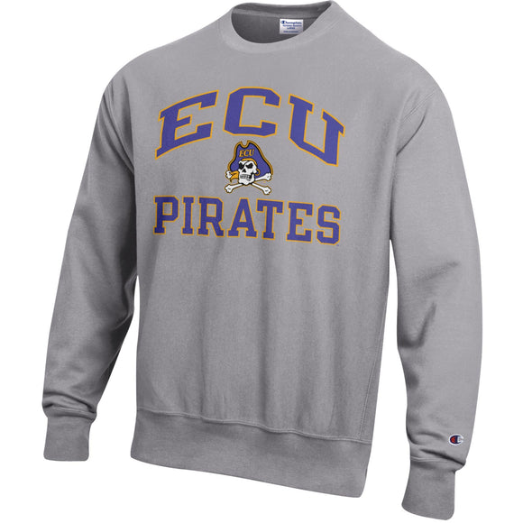 East Carolina University ECU Reverse Weave Crewneck Sweatshirt