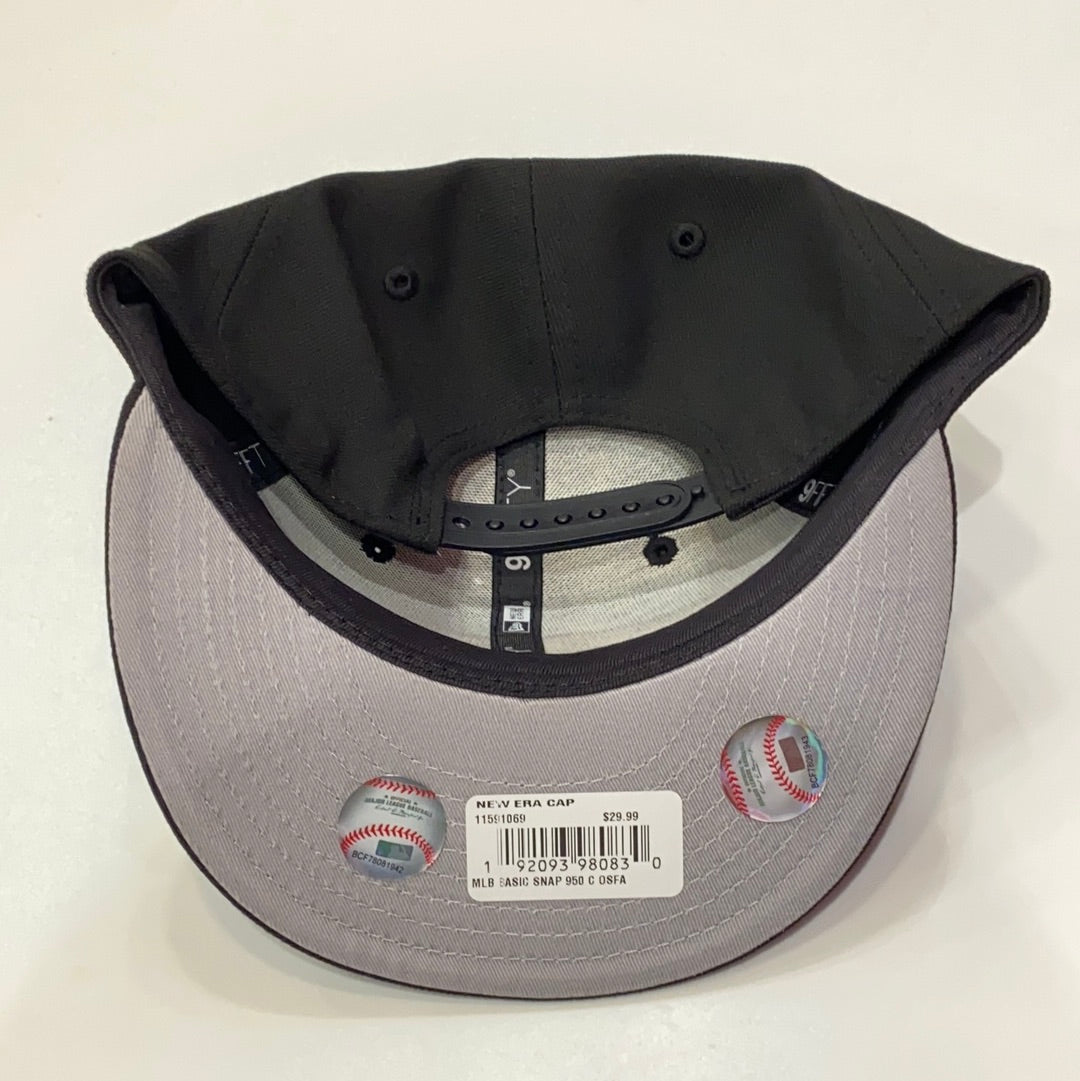 New Era MLB Basic SNAP 950 Chicago WHITESOX Black White 9FIFTY Snapback