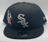 New Era Mens MLB Chicago White Sox Icon 9Fifty Snapback Hat 6031041