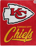 Kansas City Chiefs Raschel Blanket