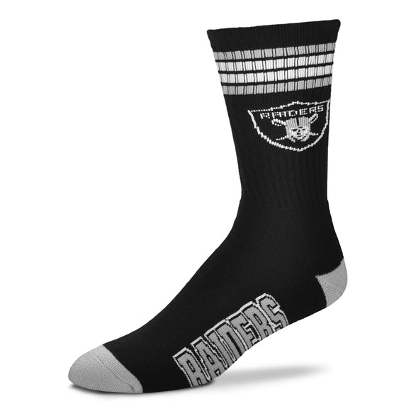 Raiders FBF 4 Stripe Deuce Socks