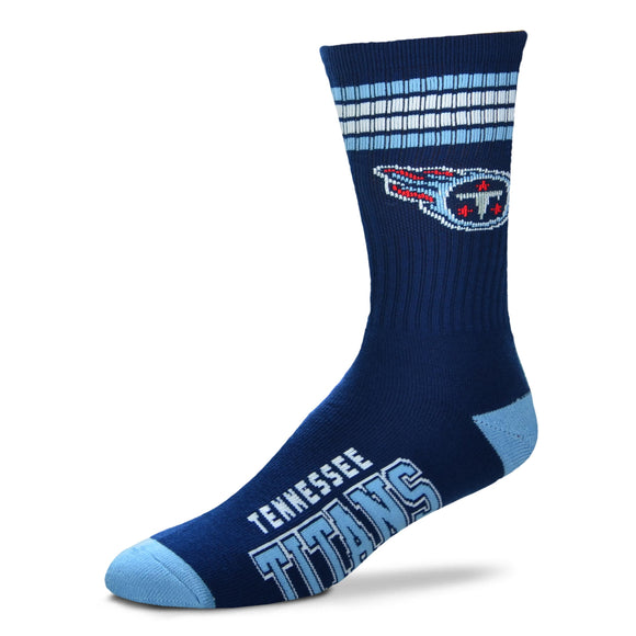Tennessee Titans FBF 4 Stripe Deuce Socks