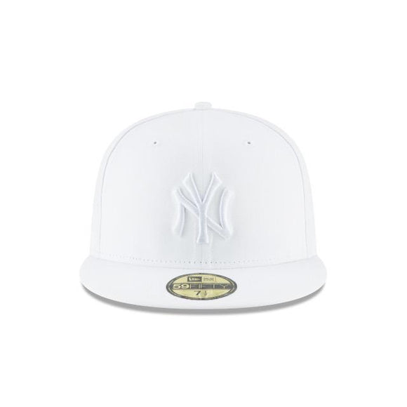Men's New York Yankees All White 59FIFTY Fitted Hat