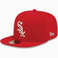 Chicago White Sox 59FIFTY Fitted- Red with Grey Undervisor