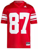 adidas Men's NC State Wolfpack Red Replica Football Jersey