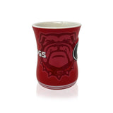 Georgia Bulldogs 16oz Sculpted Barista Mug