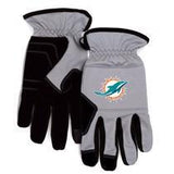 Miami Dolphins Work Gloves