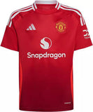 adidas Youth Manchester United 2024 Home Replica Jersey