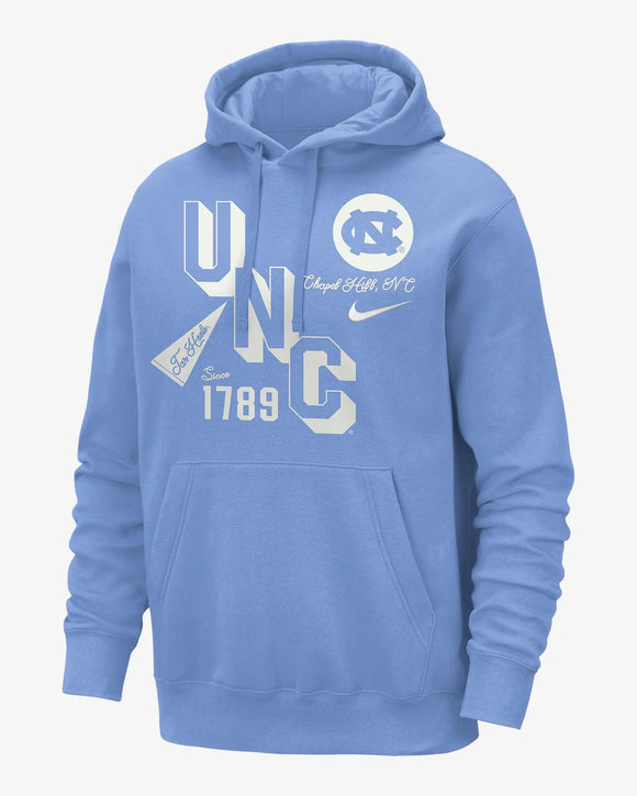 UNC Fan Hoodie-Carolina Blue