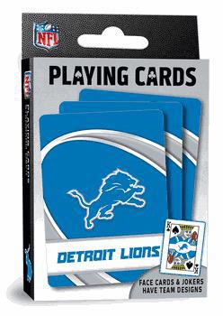 Detroit Lions Playing Cards by Masterpieces