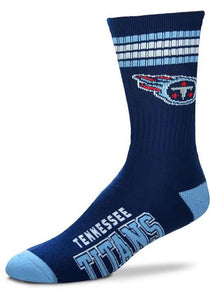 4 STRIPE DEUCE - TENNESSEE TITANS SOCKS