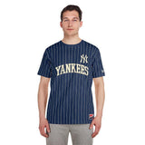 New York Yankees Pinstripe Navy Tshirt