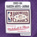 Los Angeles Lakers Kareem Abdul-Jabbar 1983-84 Purple Mitchell & Ness Men’s Swingman Jersey