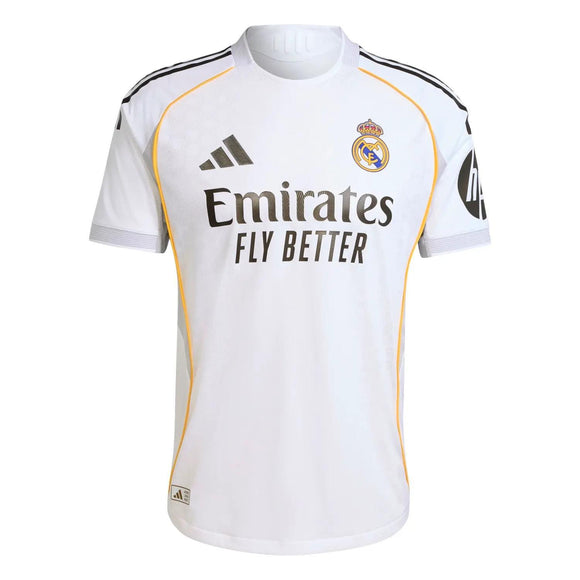 MEN'S REAL MADRID HOME JERSEY AUTHENTIC SOCCER JERSEY 25/26