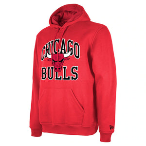 Chicago Bulls New Era Red 2023/24 Season Tip-Off Edition Pullover Hoodie