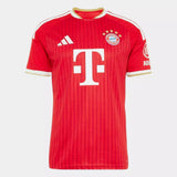 adidas Adult Bayern Munich Red 2026 Home Replica Jersey