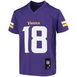 Youth Minnesota Vikings Justin Jefferson Purple Replica Player Jersey