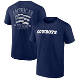 Fanatics Dallas Cowboys Homefield Advantage T-shirt Navy