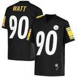 Youth Pittsburgh Steelers T.J. Watt Black Replica Player Jersey