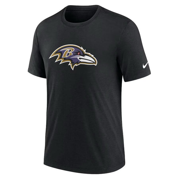 Baltimore Ravens Black Logo Nike T-shirt