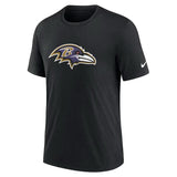 Baltimore Ravens Black Logo Nike T-shirt