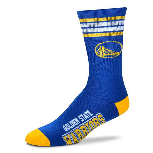 GOLDEN STATE WARRIORS - 4 STRIPE DEUCE SOCKS