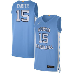 Vince Carter North Carolina Tar Heels Jordan Brand Alumni Limited Basketball Jersey - Carolina Blue