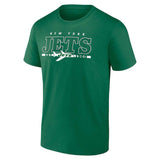New York Jets Throwback Fanatics Kelly Green T-Shirt