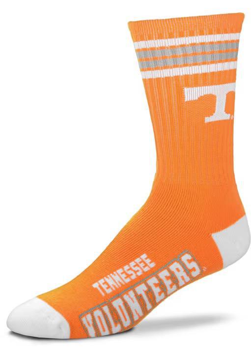 TENNESSEE UNIV 4 STRIPE DEUCE SOCKS