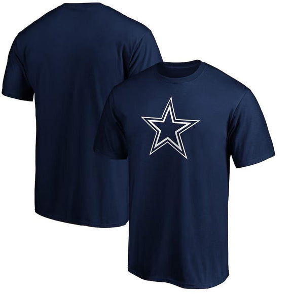 Dallas Cowboys Brand Logo Navy T-shirt