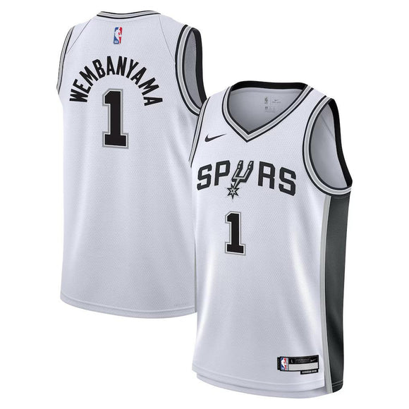 Victor Wembanyama San Antonio Spurs Nike Youth Swingman Jersey - White