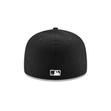 Detroit Tigers New Era Black and White Collection 59FIFTY Fitted Hat