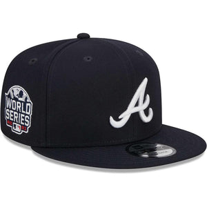 New Era MLB Atlanta Braves World Series 2021 Patch 950 Snapback-Navy