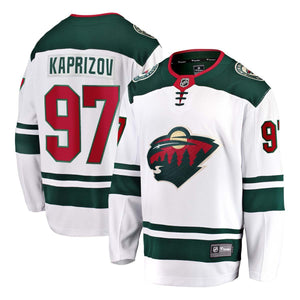 Fanatics Minnesota Wild Kirill Kaprizov #97 Breakaway Jersey- White