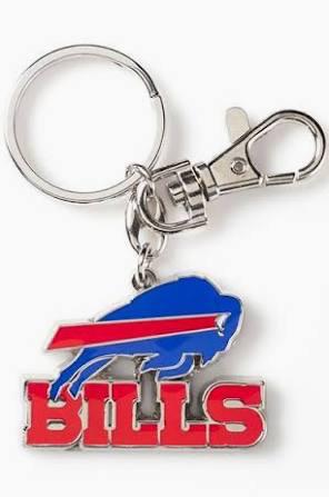 BILLS TEAM LOGO HEAVYWEIGHT KEYCHAIN