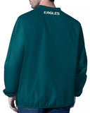 G-III Men's Philadelphia Eagles Black Crossover Pullover Jacket