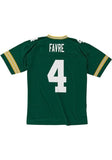 GREEN BAY PACKERS BRETT FAVRE MITCHELL AND NESS 1996 LEGACY THROWBACK JERSEY