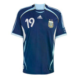 adidas Argentina 2006 Men's Away Jersey MESSI 19