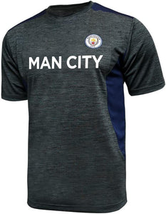 Manchester City Icon Sports Soccer Gray T-Shirt