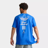 MEN'S ADIDAS REAL MADRID TERRACE ICONS GRAPHIC T-SHIRT-Blue
