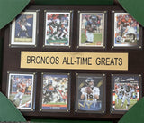 Denver Broncos 12'' x 15'' All-Time Greats Plaque