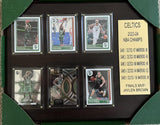 NBA 12"x15" Boston Celtics 2023-2024 NBA Champions 6 Card Plaque