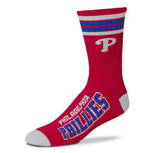 PHILADELPHIA PHILLIES - 4 STRIPE DEUCE SOCKS