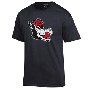 Champion NC State University Vault Logo Black T-shirt