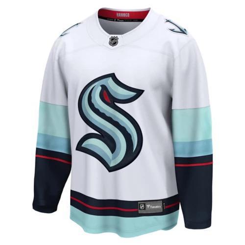 Seattle Kraken Fanatics Premier Breakaway Blank Adult Hockey Jersey White