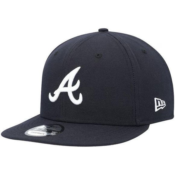 New Era MLB Atlanta Braves Basic Snap-Navy