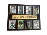 Philadelphia Eagles Super Bowl LII Champions 12'' x 15'' Plaque