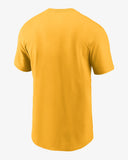 Pittsburgh Steelers Primary Logo Nike T-shirt-Yellow