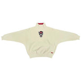NC State Wolfpack Women's Mocktail Ivory Cream Oversized Fleece